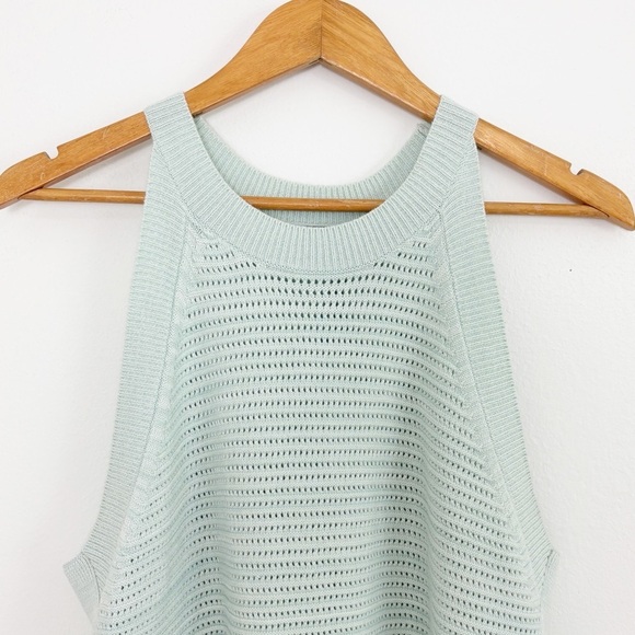 Ann Taylor Light Green Sleeveless Sweater - Picture 2 of 15
